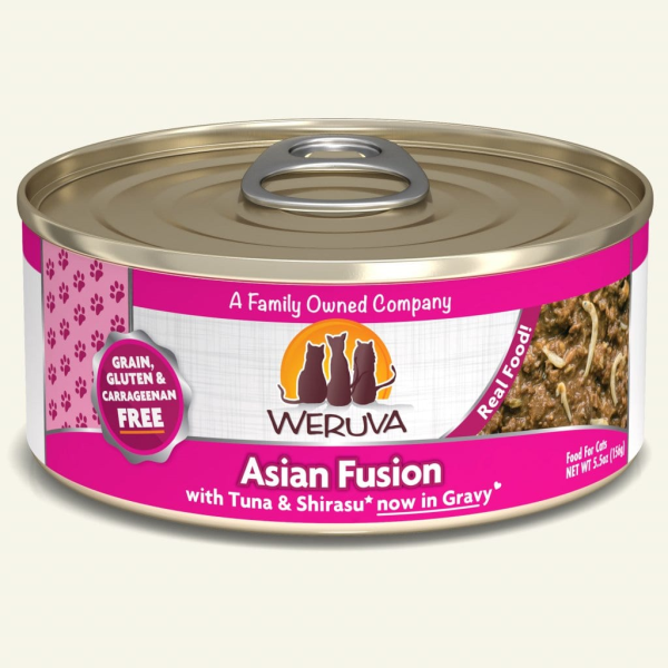 WERUVA Asian Fusion Tuna and Shirasu in Gravy, 156g