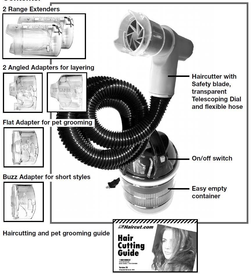 air cutter haircut system