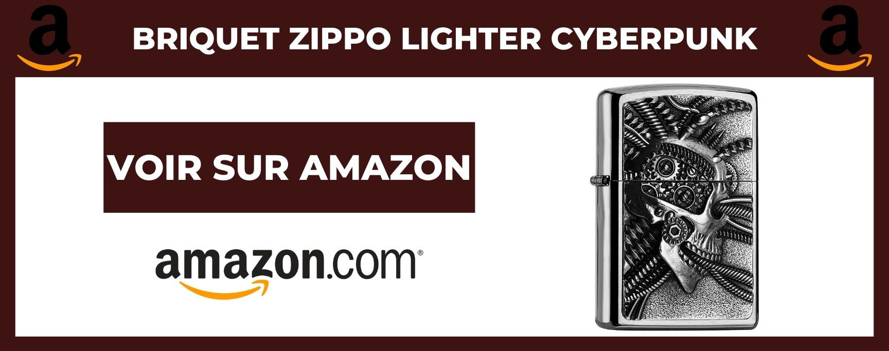 Briquet Zippo Lighter Cyberpunk