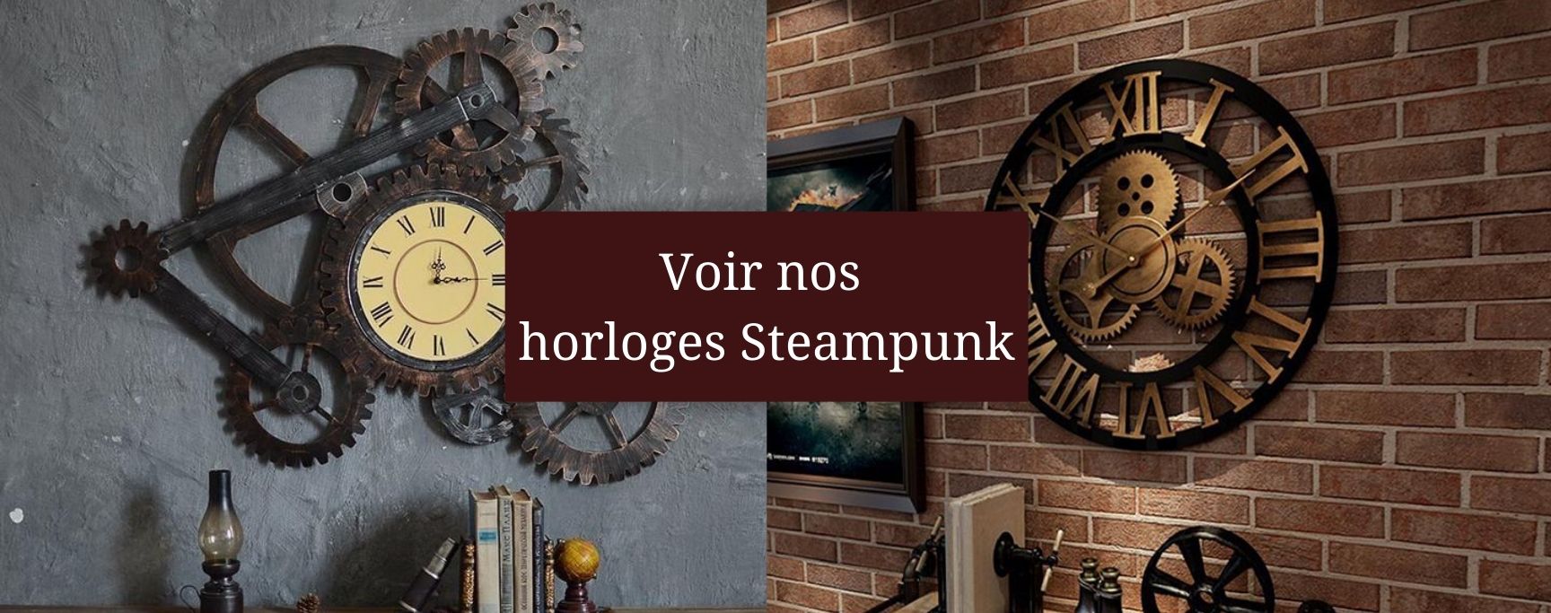 horloge steampunk