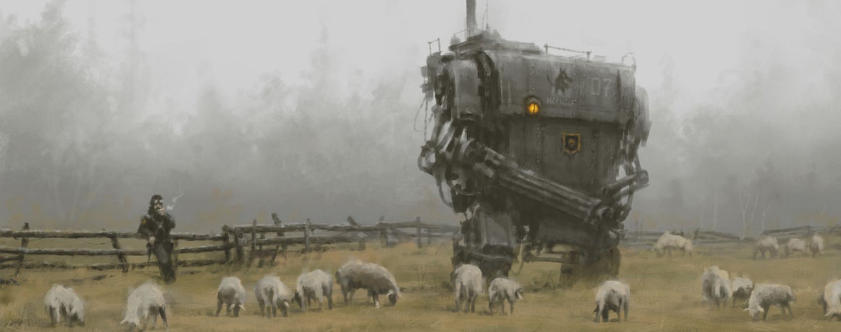 peinture steampunk JAKUB ROZALSKI