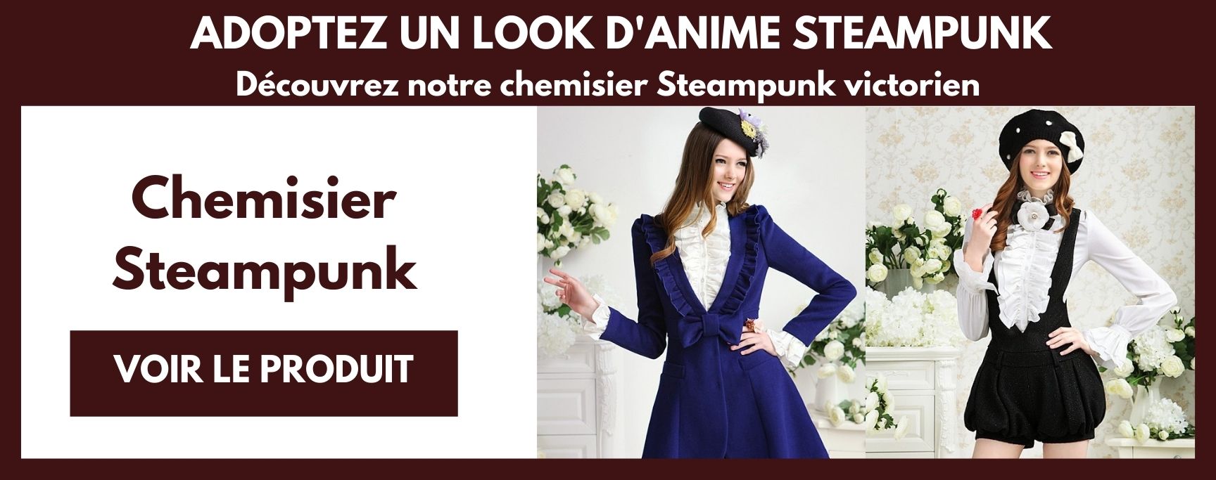 chemisier steampunk victorien