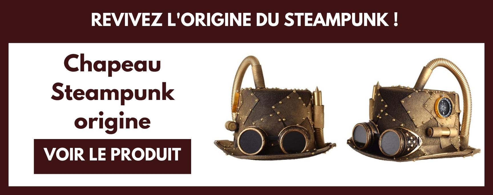 chapeau steampunk origine