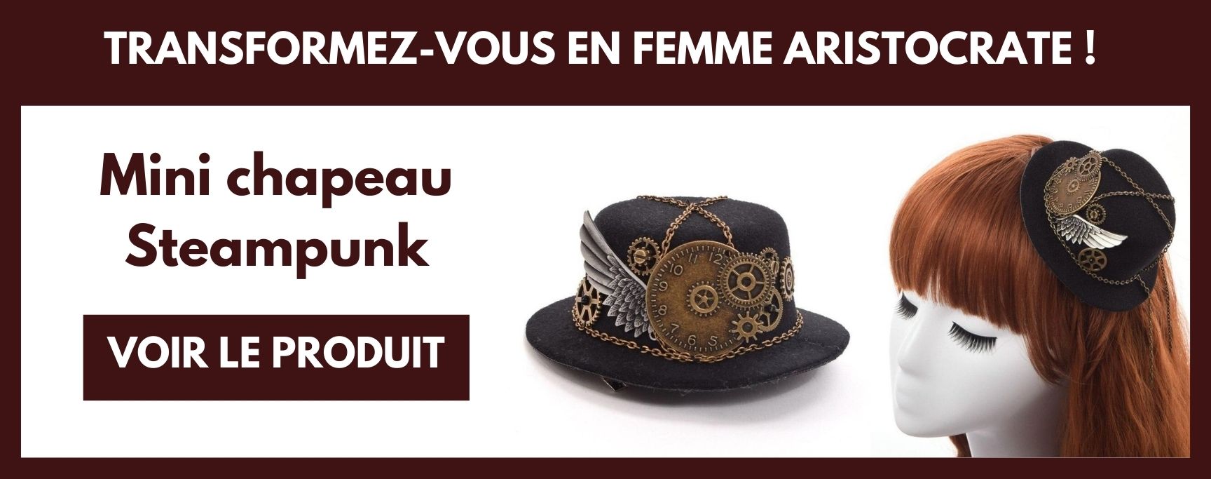 mini chapeau steampunk