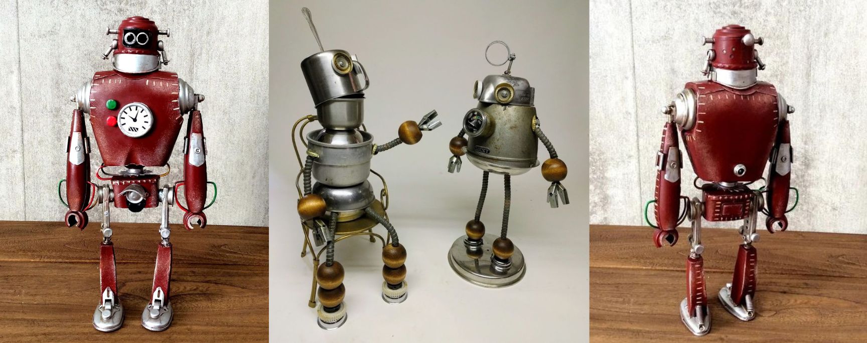 steampunk robot vintage