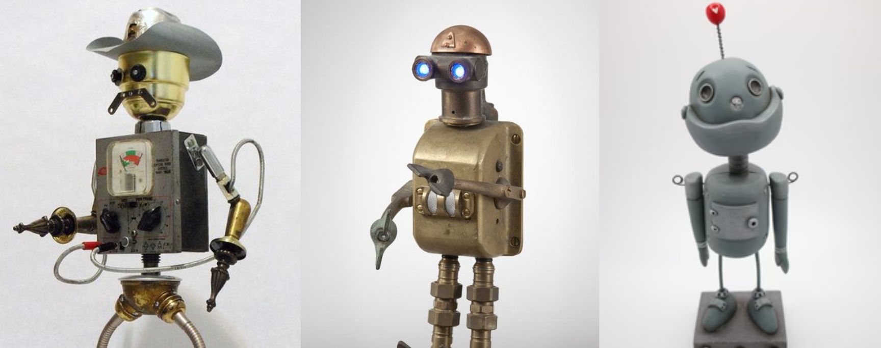 steampunk style robot