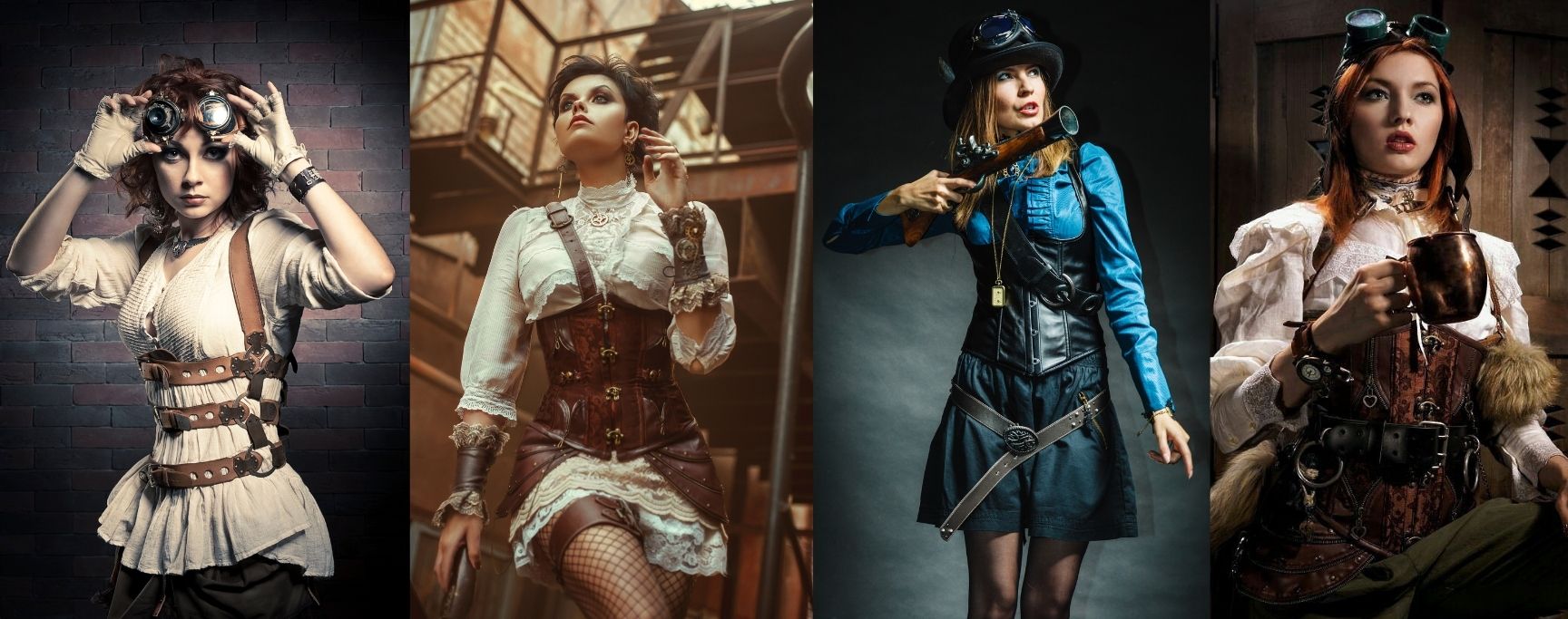 style steampunk femme aventurière