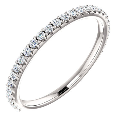 Moissanite Wedding Ring - I Heart Moissanites