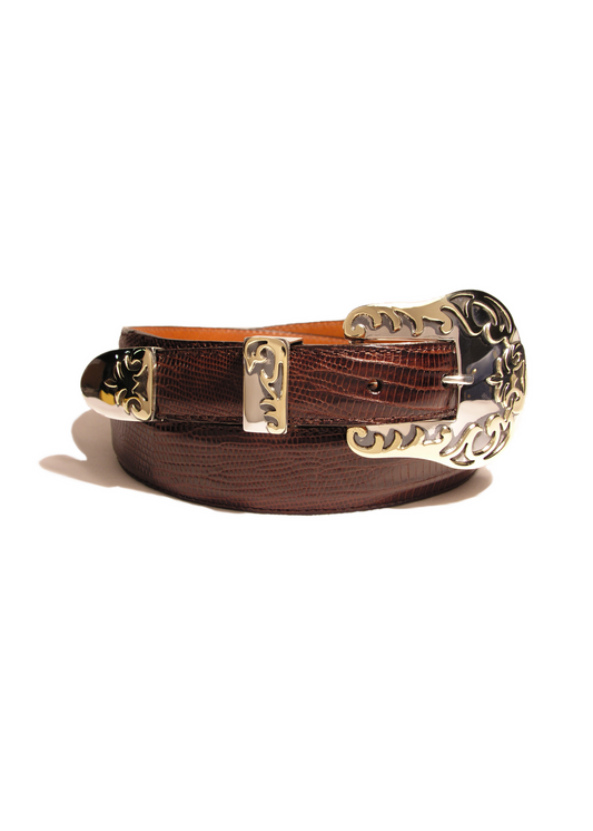 Navy Blue Alligator Glossy Belt Strap – Pat Areias Sterling