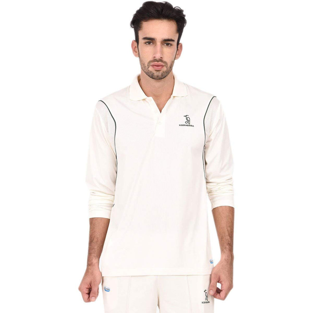 cricket white t shirt full sleeve