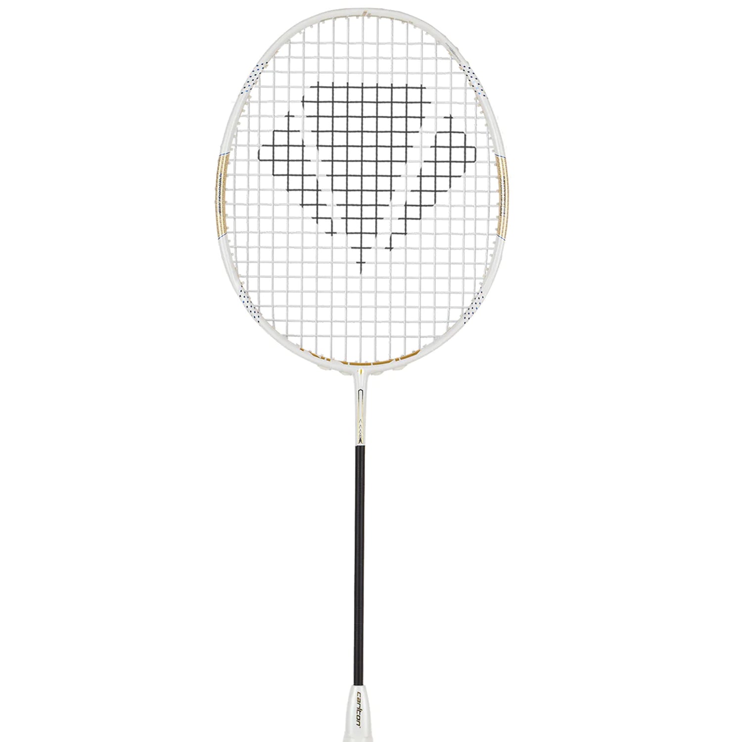 Carlton Kinesis Vortex81 Unstrung Badminton Racquet, G6- White/Gold - Best Price online Prokicksports.com