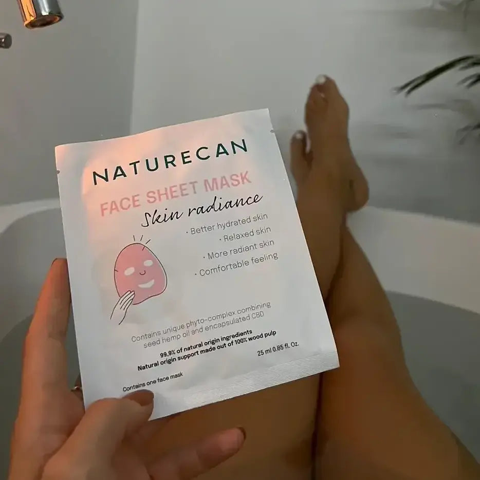 Naturecan CBD Face sheet mask