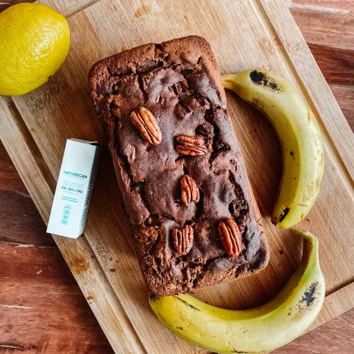 banana bread al cioccolato