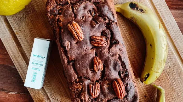 CBD Vegan banana bread