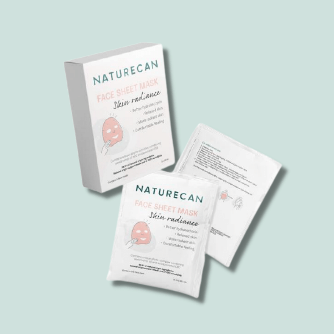 CBD Face Sheet Mask Naturecan