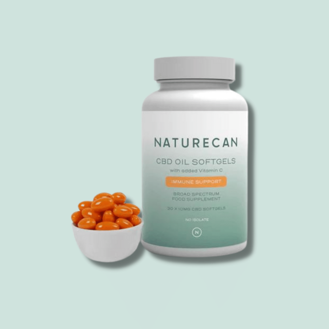 Vegan CBD Capsules Naturecan