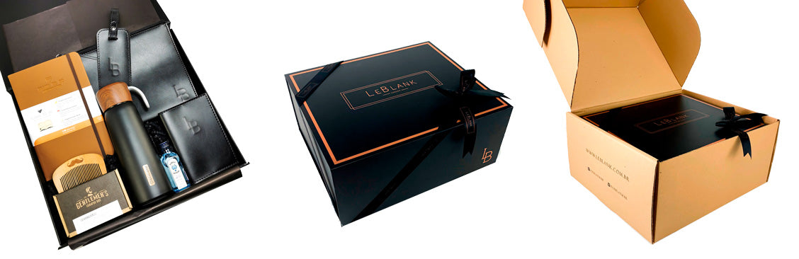 montagem caixa gift box leblank - leblank.com.br
