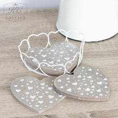 Sweetheart Coasters Set