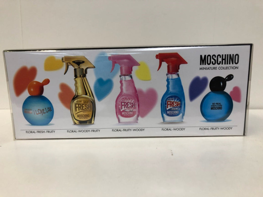 moschino mini perfume set