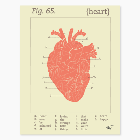 happy heart health diagram