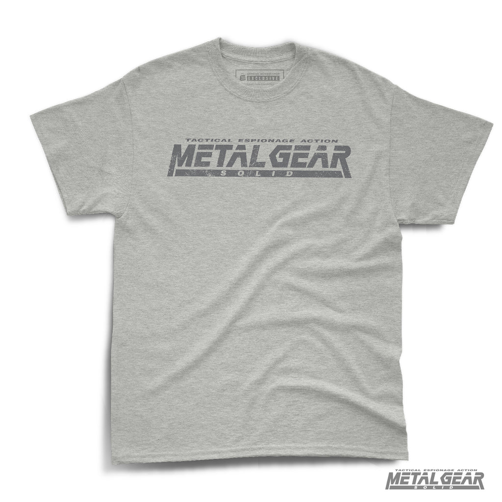 Metal Gear Solid Logo T Shirt – Official Konami Shop