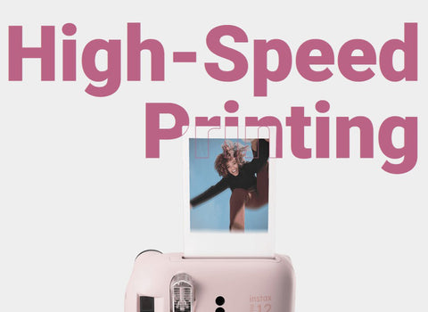 instax min 12 printing speed 