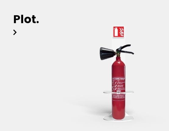 fire extinguisher stand