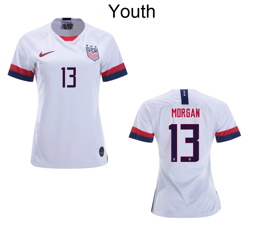youth alex morgan jersey 2019