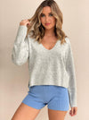 The Lacie Knit - Grey Marle - NUDE LUCY