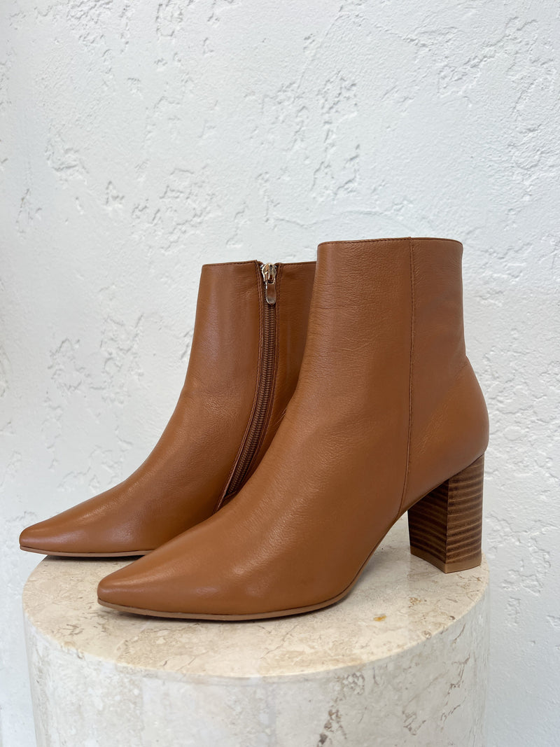 Nerine Boots - Tan/Natural