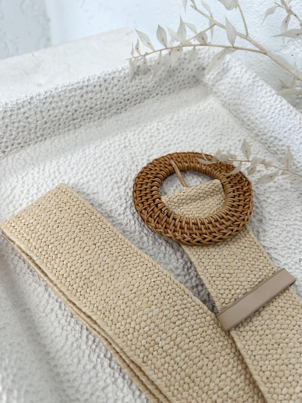 Jemima Belt - Cream Natural