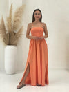 Jardin Dress - Tangerine Twist