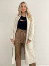 All Rugged Up Cardi - Beige