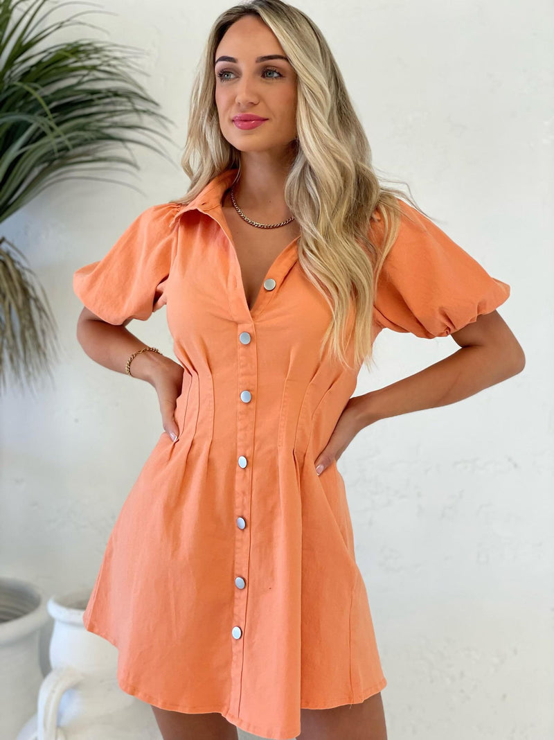 Soraya Dress - Apricot