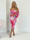 Isla Mae Dress - Pink