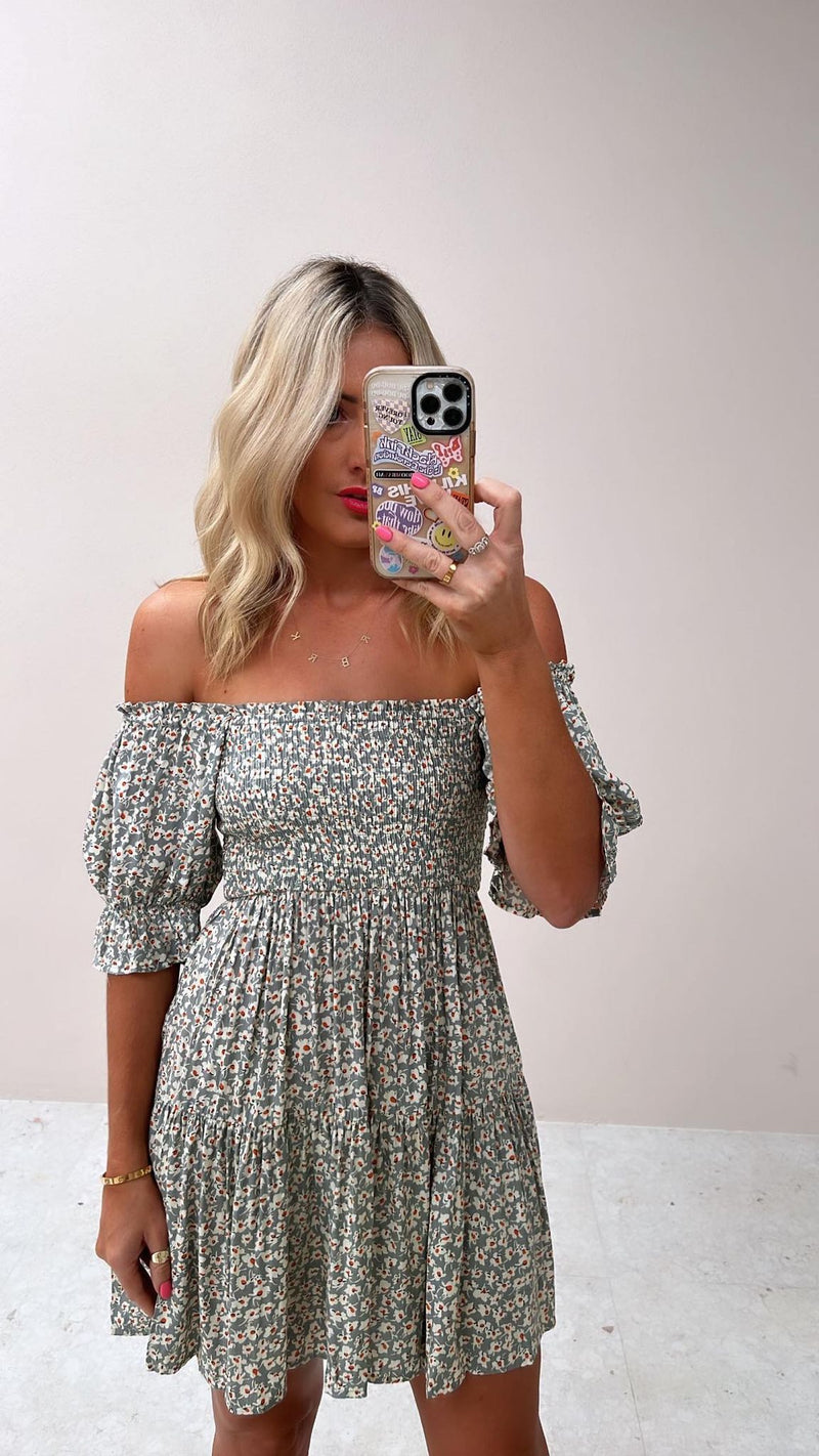 Mango Dress - Ditsy print