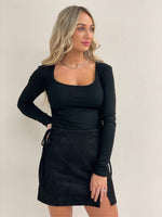 Verity Long Sleeve Top - Black