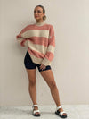 Winterly Sweater - Rust Stripe