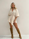 In Her Stride Playsuit - Cream