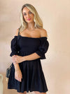 Mango Dress - Black