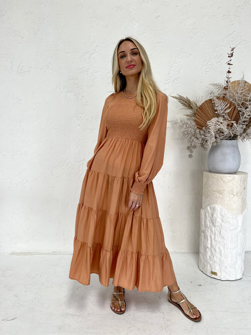 Curate Dress - Light Terracotta