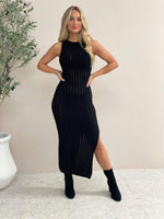 Collie Knit Midi Dress