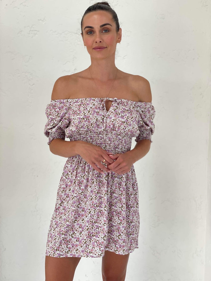Delilah Floral Mini Dress