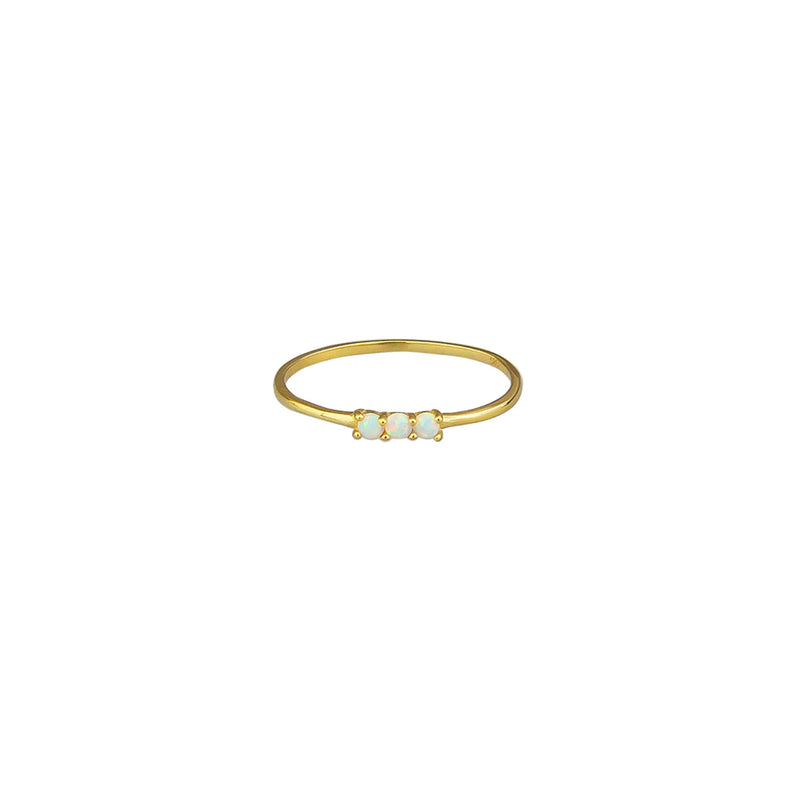 FABIA RING STERLING SILVER - GOLD
