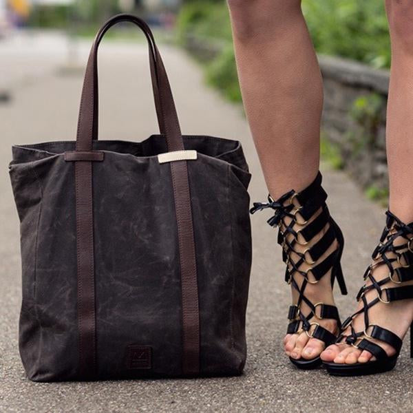 Mugon - TheFashionFraction Shopper Brown Spring