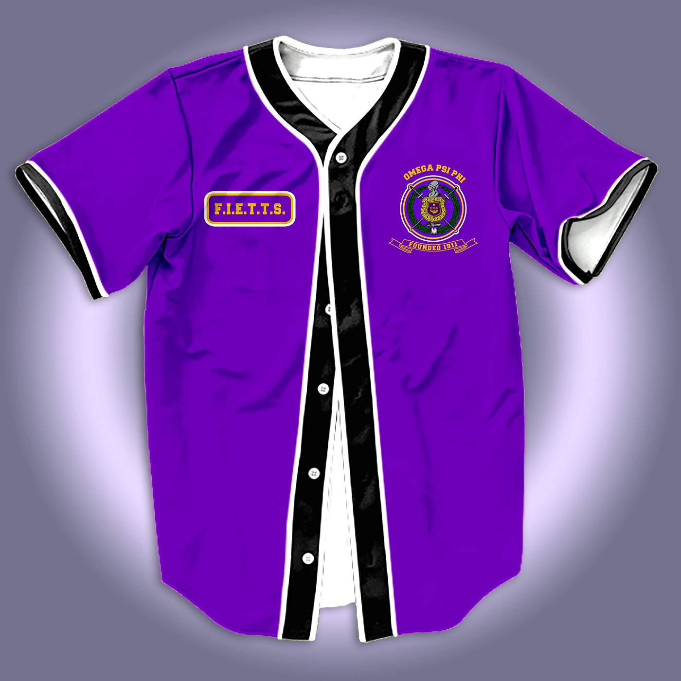 omega psi phi baseball jersey