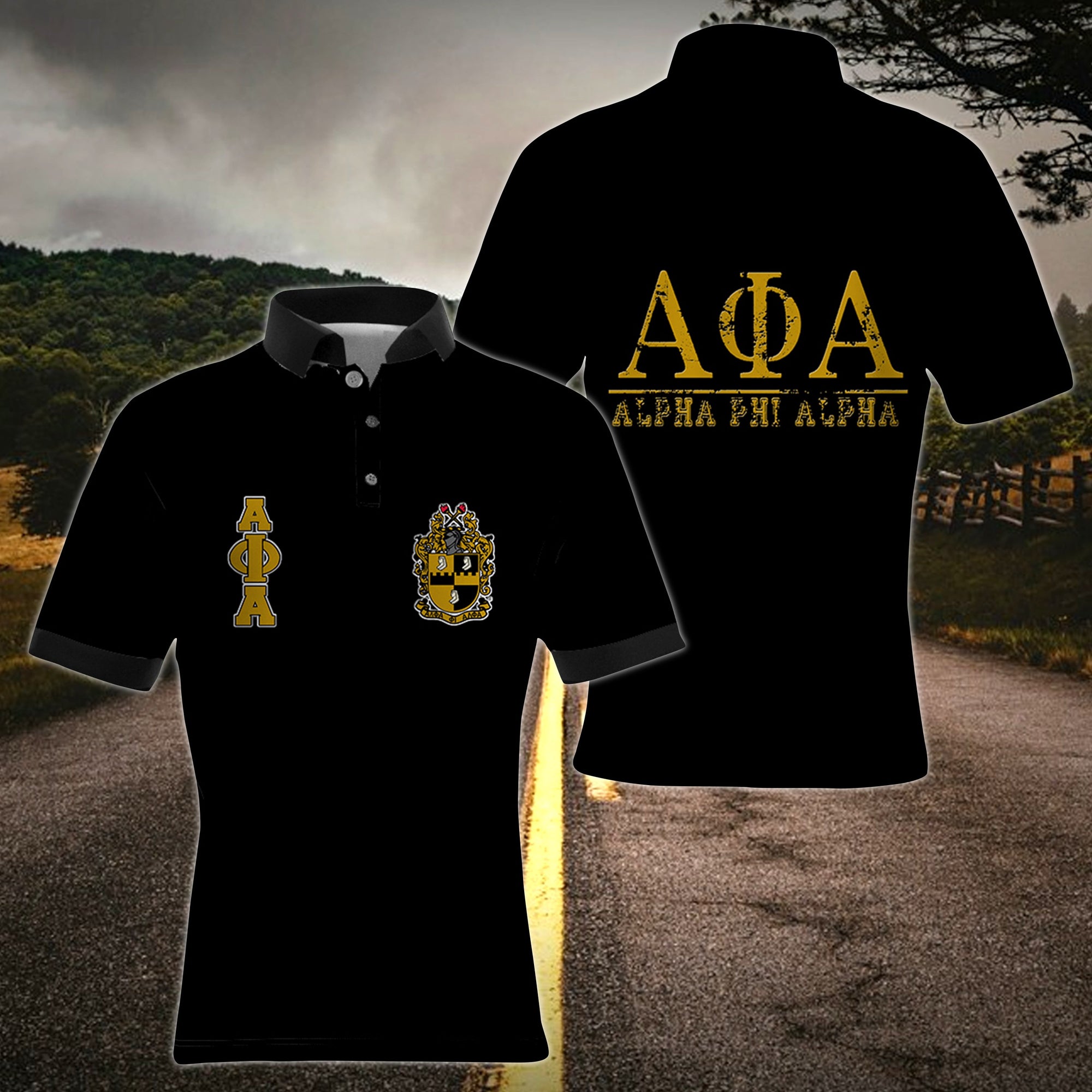 Alpha Phi Alpha Polo Shirt 1 Masonstars Store