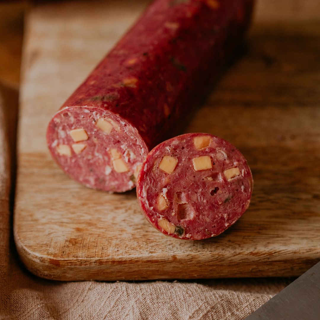 Jalapeno & Cheddar Bison Summer Sausage