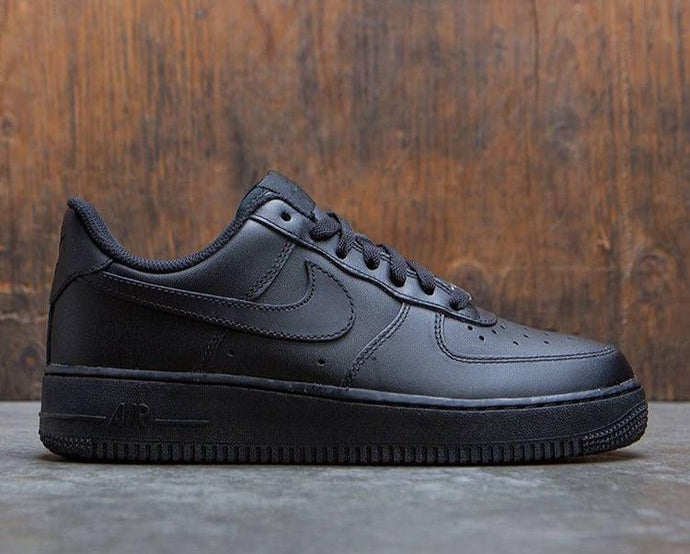 air force 1 half black half white