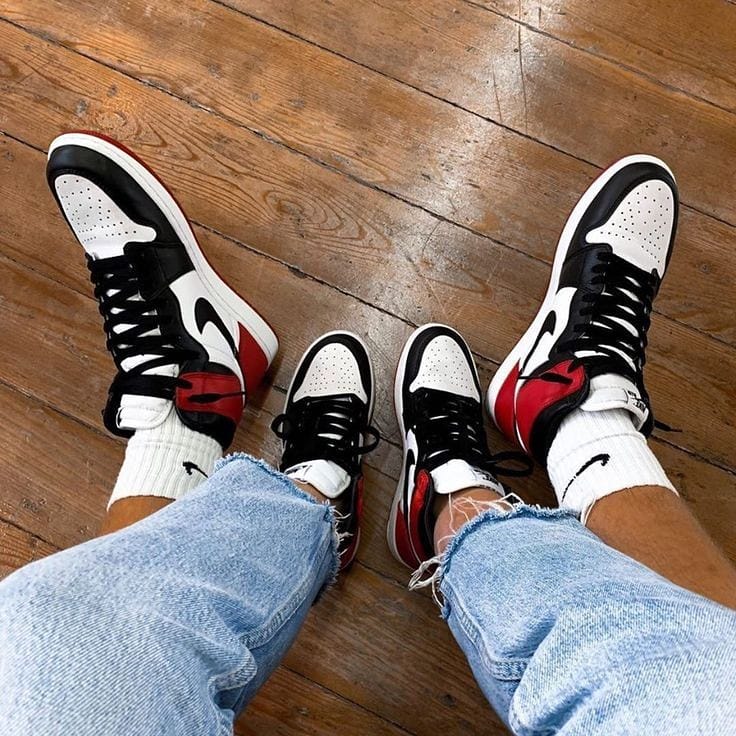 couple matching jordan 1